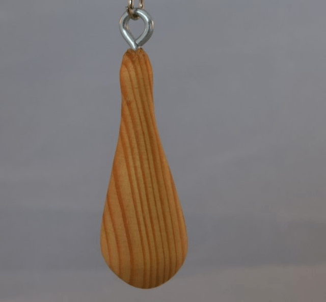 Druppel sleutelhanger - ceder