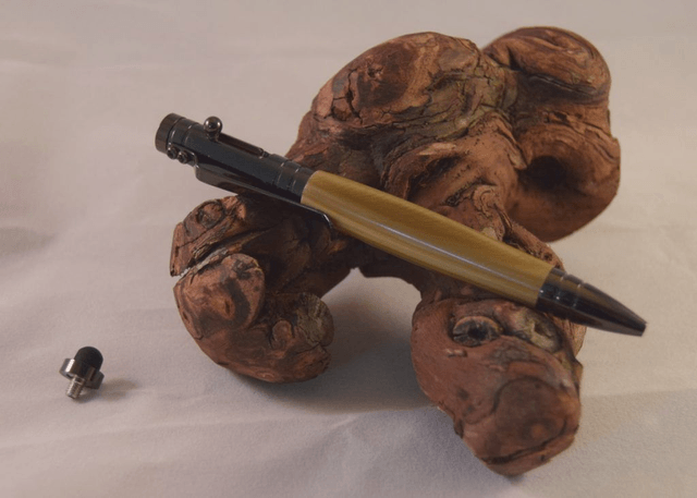 Bolt Action Pen - namaak schildpad schild