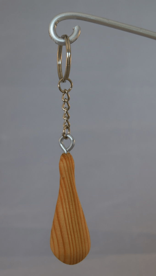 Druppel sleutelhanger - ceder