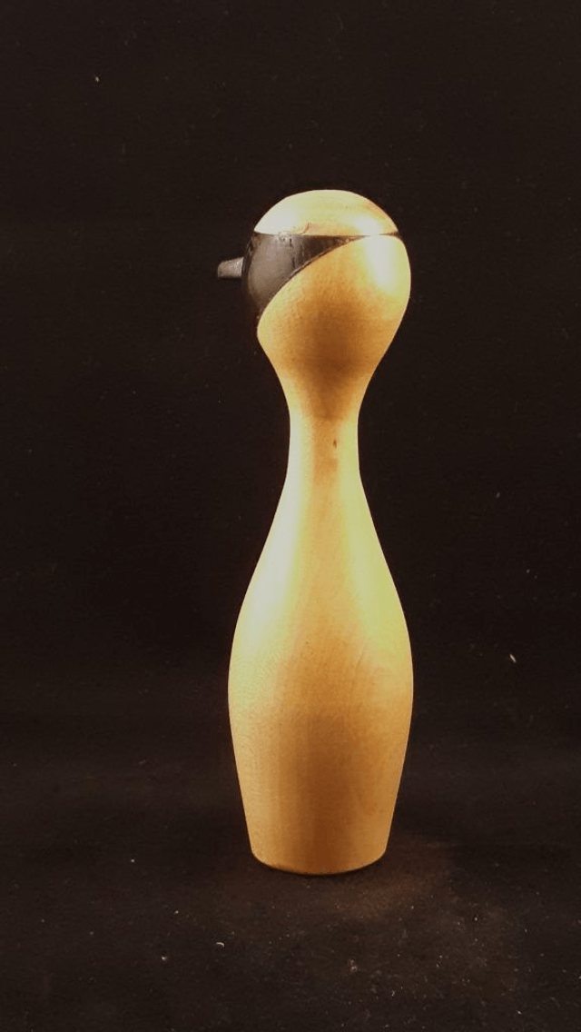 vogel, abstract - edoorn en wenge