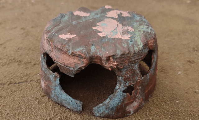 tand des tijds - koper patina
