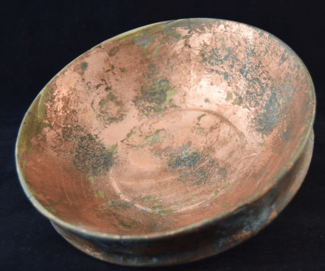koper patina schaal