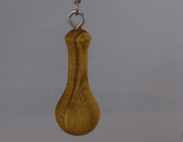 Druppel sleutelhanger - Robinia