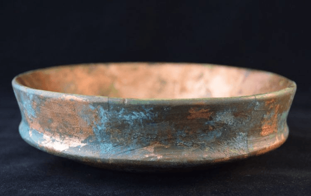 koper patina schaal