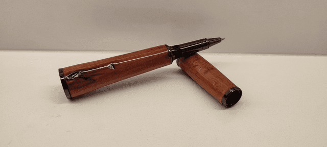 Rustieke rollerball pen - kers